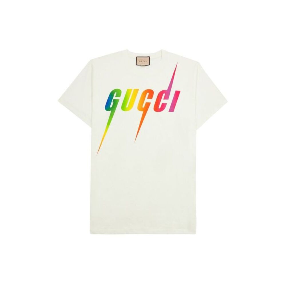 Gucci White Cotton Men's T-Shirt